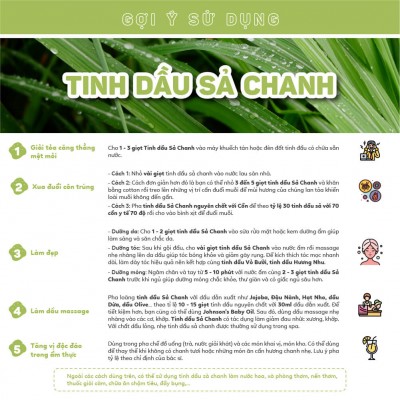 TINH DẦU SẢ CHANH